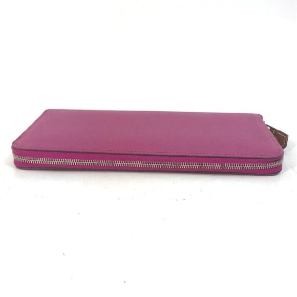 HERMES Long wallet Azap Long Silk-In Zip Around Long Wallet Epsom purple - Picture 8 of 13